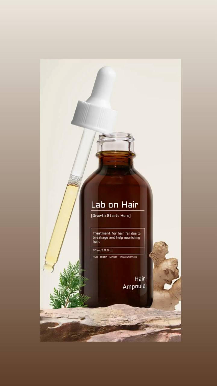 amp15.09.42 Серум для роста волос Lab on Hair - 60 ml. — изображение 1