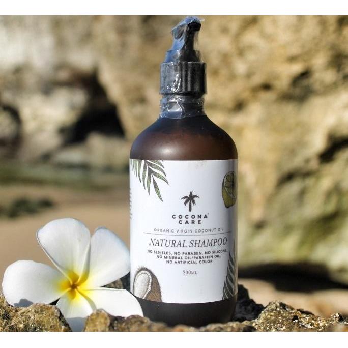 4 Кокосовый шампунь Cocona Virgin Coconut Oil 300 ml. — изображение 1
