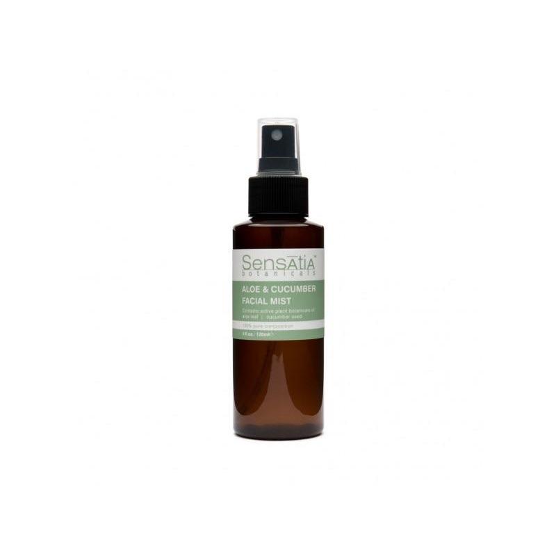 Увлажняющий спрей для лица и шеи Алое и Огурец Sensatia Botanicals 120 ml. — изображение 1