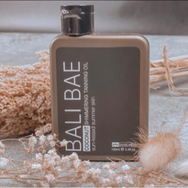 kokos Мерцающее масло для загара Кокос Bali Bae Coconut Shimmering tanning oil SPF6 100 ml. — изображение 1